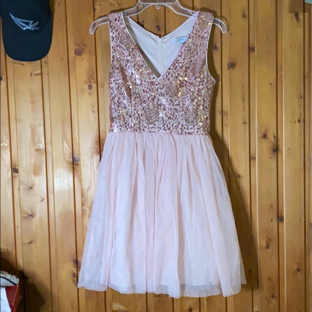 Pink homecoming dress- bought never worn